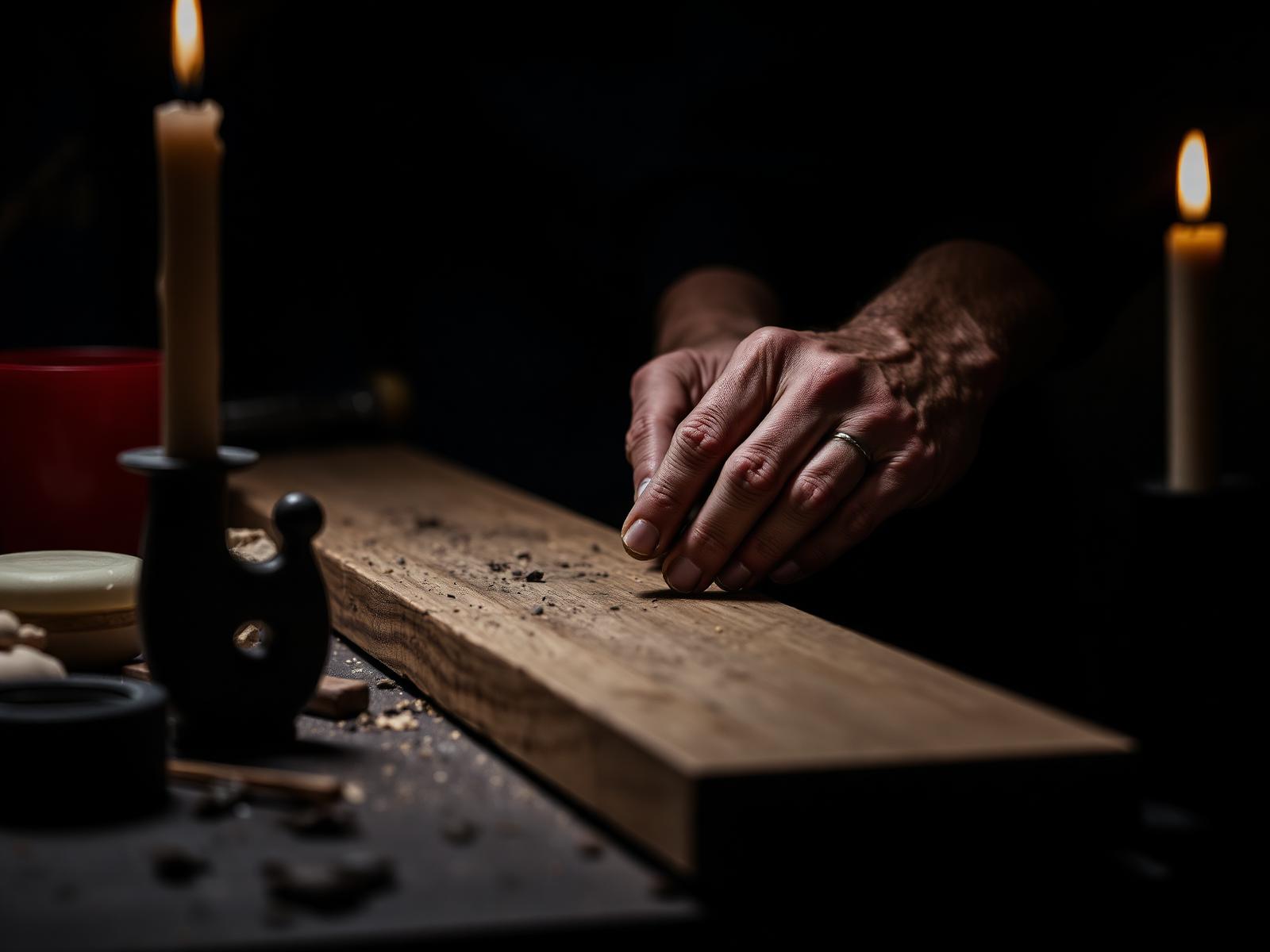 Hands at work